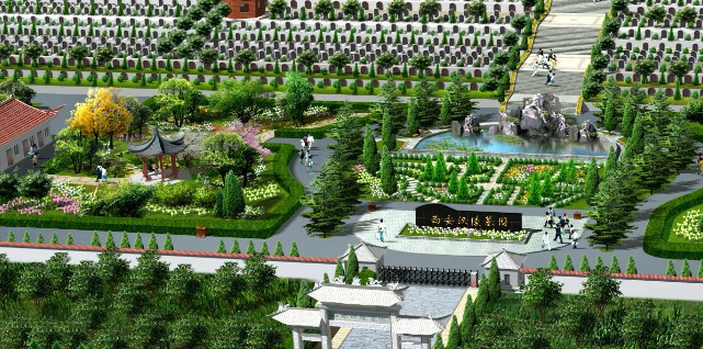 西安附近都有哪些墓園，西安最好的墓園