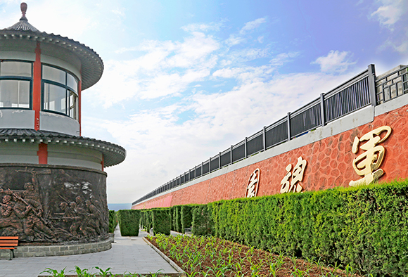 西安霸陵墓園新區(qū)特色功勛園、軍魂園、園丁園、公益園